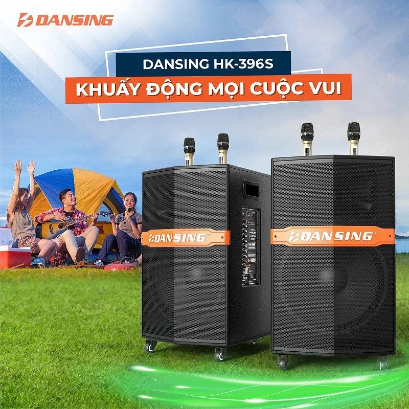 Loa kéo di động karaoke DANSING HK-396